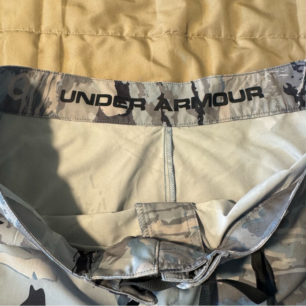 Men's Camouflage under Armour Board Swim Shorts large - Picture 3 of 7